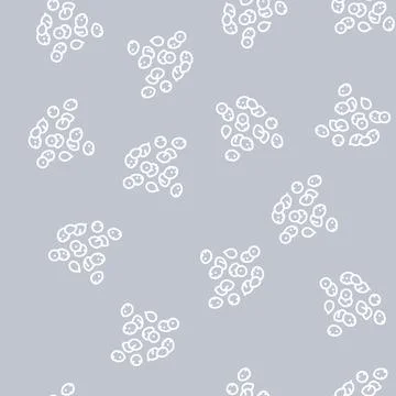 Millet seed line seamless pattern 스톡 일러스트