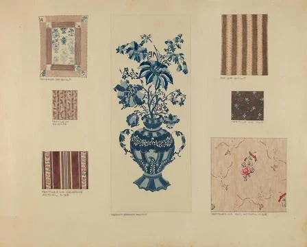 Millia Davenport, Patchwork Quilt, c 1936 Patchwork Quilt Copyright: xpiem... 写真素材