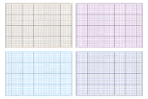 Millimeter graph paper grid. Abstract squared background. Geometric pattern for 스톡 일러스트