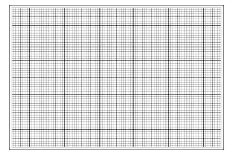 Millimeter graph paper grid. Abstract squared background. Geometric pattern for Stock Illustration