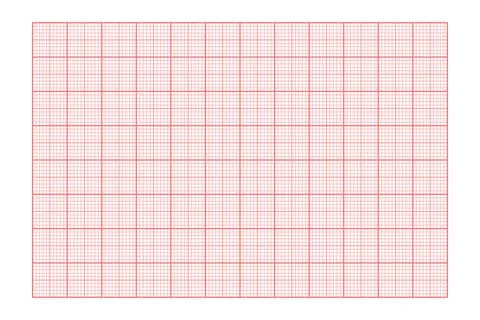 Millimeter graph paper grid. Abstract squared background. Geometric pattern for Illustrazione stock