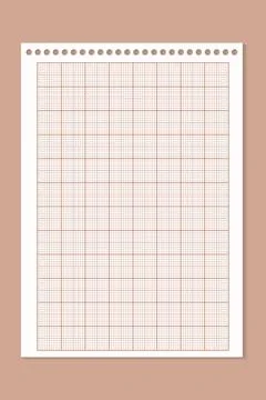 Millimeter graph paper grid. Abstract squared background. Geometric pattern for Ilustración de archivo