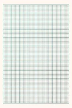 Millimeter graph paper grid. Abstract squared background. Geometric pattern for Stock Illustration