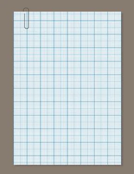 Millimeter graph paper grid. Abstract squared background. Geometric pattern for Ilustración de archivo