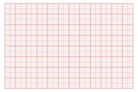Millimeter graph paper grid. Blueprint template. Technical and educational .. Stockillustratie