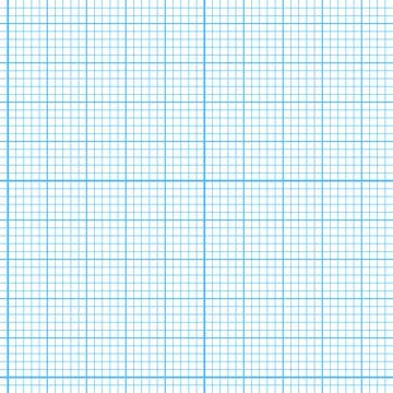 Millimeter graph paper lined for study in technical educational institution.. Stock Illustration
