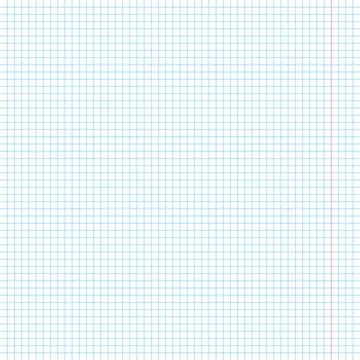 Millimeter graph paper lined for study in technical educational institution.. Stock Illustration