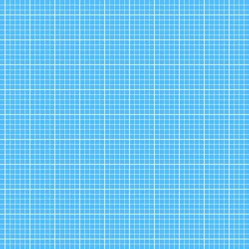 Millimeter graph paper lined for study in technical educational institutions. Stock Illustration