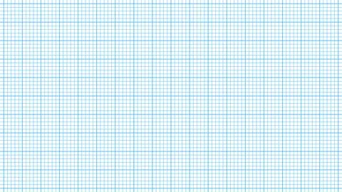 Millimeter graph paper lined for study in technical educational institutions. Stock Illustration