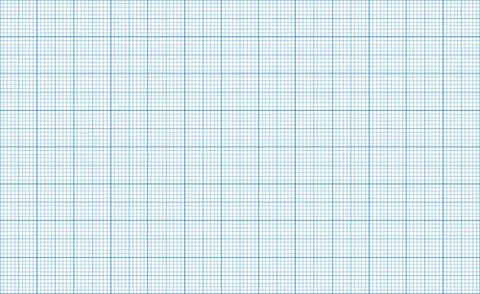 Millimeter grid. Square graph paper background. Seamless pattern. Vector illu Illustrazione stock