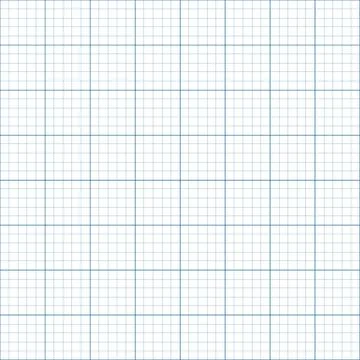 Millimeter grid. Square graph paper background. Seamless pattern. Vector illu イラスト素材