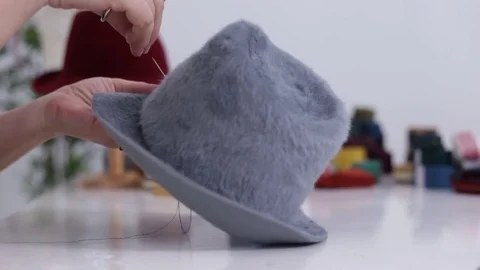 Millinery Techniques Stock Footage 81758702