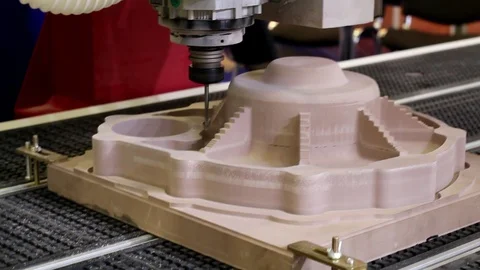Milling and Engraving Machine. Stock Footage 108043380