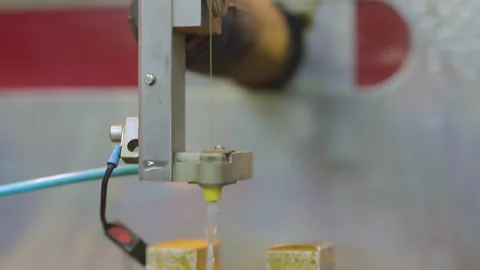 Milling and lathe machines in a workshop in a factory. Stock Footage 265098566
