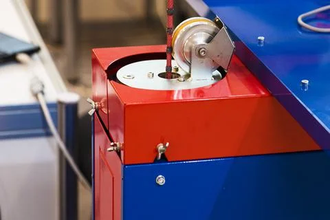 Milling and sawing machine for processing wood Stock Photos