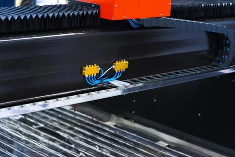 Milling and sawing machine for processing wood Stock Photos