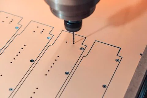 Milling cnc machine in working condition. Фото