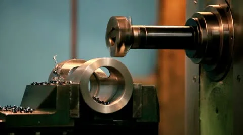 Milling Machine Stock Footage 10586392