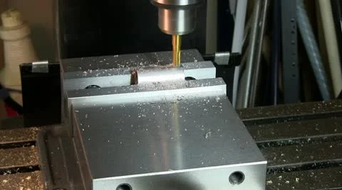 Milling Machine Stock Footage 10796149