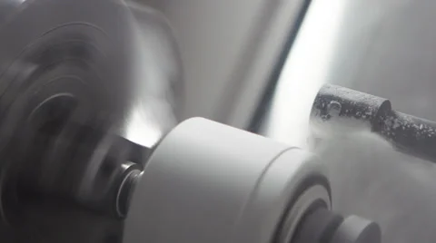Milling machine Stock Footage 34268879