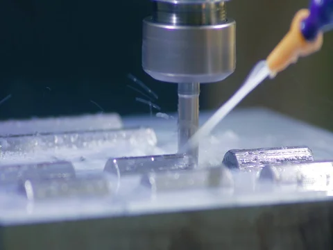 The milling machine Stock Footage 78478614