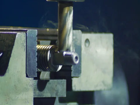 The milling machine Stock Footage 78479279