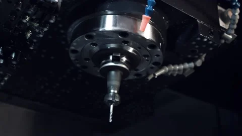 Milling machine. Stock Footage 97381297