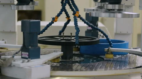 Milling machine for metal Stock Footage 62336601