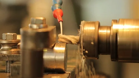 Milling machine for metal Stock-Footage 104802257
