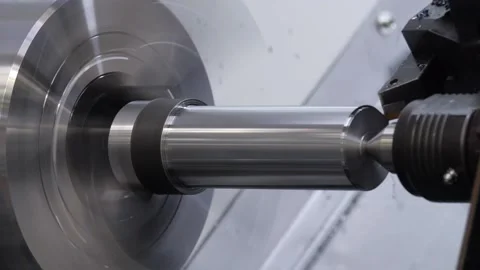 Milling machine operation Stock Footage 135000950