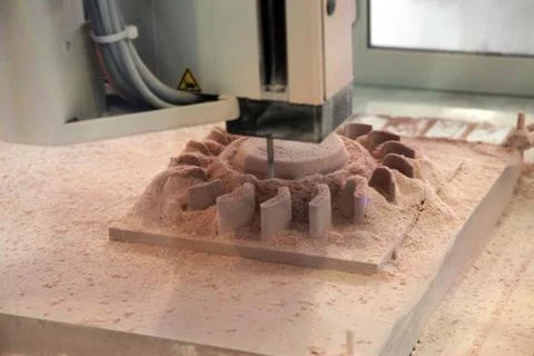 Milling machine Stock Photos