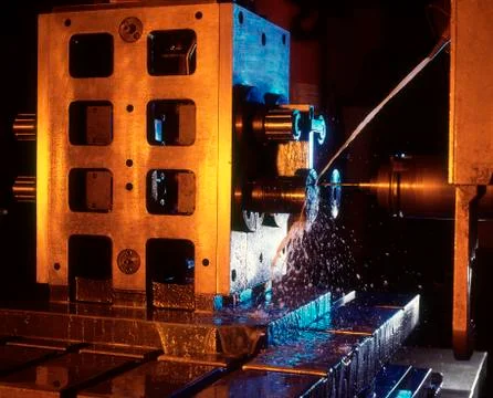 MILLING MACHINE Stock Photos