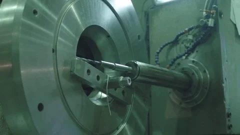 Milling machine in slow motion Video stock 82471191