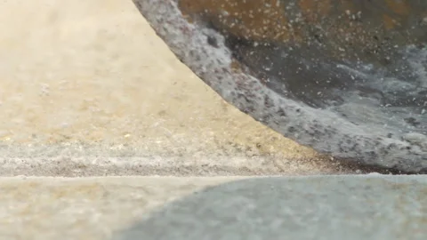 Milling machine in slow motion Stock Footage 264041859