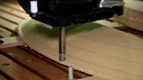 Milling machine on a tree, work of a  cutter on a tree Stock Footage 100585276