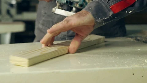 Milling machine for wood Stock-Footage 100250543