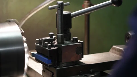 Milling a plastic bottle cover Stock Footage 37224794