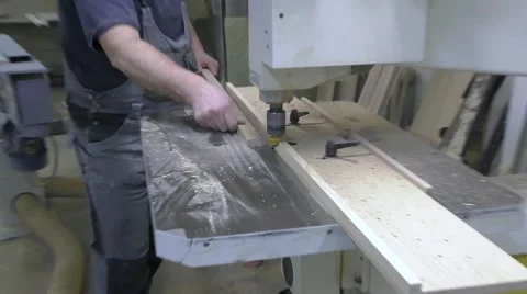 Milling work on the machine Stock Footage 60540378