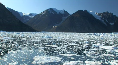 Million bergs Stock Footage 754291