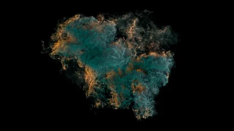 Millions particle Simulation Stock Footage 84556504