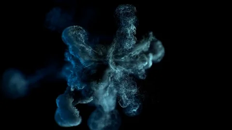 Millions particle Simulation Stock Footage 84558134