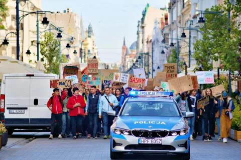 Millions of protesters worldwide Stock-Fotos