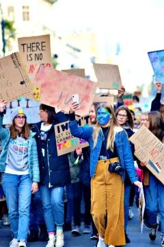 Millions of protesters worldwide 스톡 사진