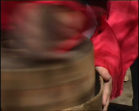 Millstone in action Stock Footage 654530