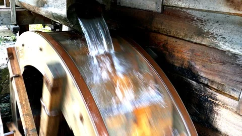 Millwheel Stock Footage 88746850
