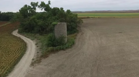 Milo Field - Aerial Shot Stock Footage 64978360