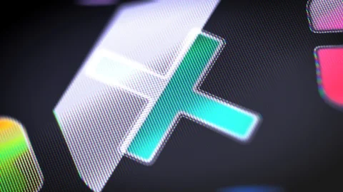 The miltiply sign on the Screen. 4K Resolution. Encoder Prores 4444. Looping. Stock Footage 86196757