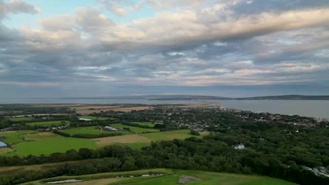 Milton on sea flyover  Video stock 257905290