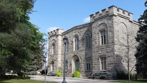 Milton Town Hall in Milton, Canada Stock-Footage 252153584