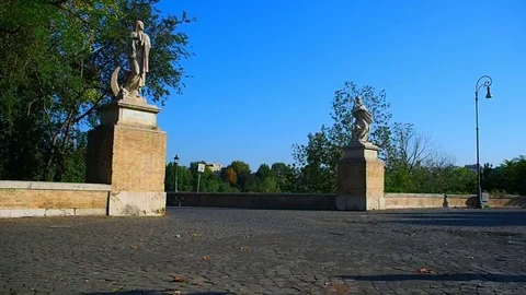 The Milvian bridge 库存影片 80606320
